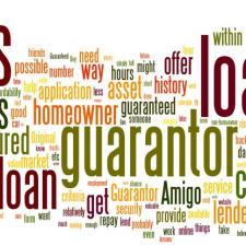 Guarantor Loans Tag Cloud