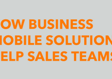 How Business Mobile Solutions Help Sales Teams [infographic]